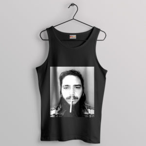 Smoke Signals Post Malone Black Tank Top