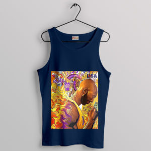 Snake Charmer Kobe The Mamba Navy Tank Top