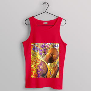 Snake Charmer Kobe The Mamba Red Tank Top