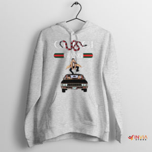 Snakes and Supernaturals Gucci Gang Sport Grey Hoodie