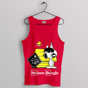 Snoopy's Bad Chemistry Walter White Tank Top