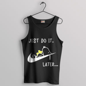 Snoopy's Relaxation Just Do It Later Tank Top