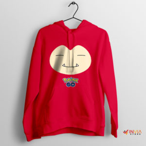 Snooze Master Kawaii Snorlax Cute Red Hoodie