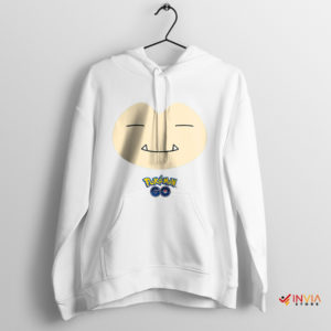 Snooze Master Kawaii Snorlax Cute White Hoodie