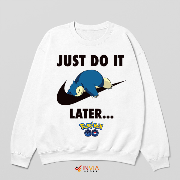 Snooze and Swoosh Snorlax Sleep Sweatshirt