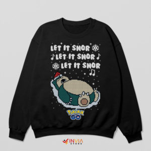 Snorlax Winter Nap Ugly Christmas Sweatshirt