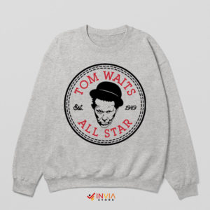 Soulful Steps Tom Waits 1949 Sport Grey Sweatshirt