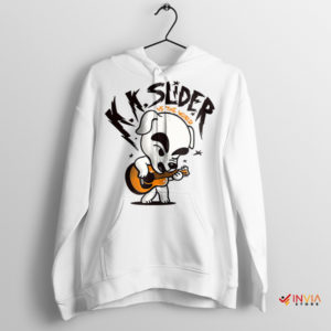Soundtrack K K Slider vs The World White Hoodie