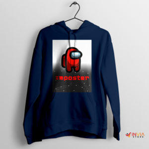 Space Deception Among Us Imposter Navy Hoodie