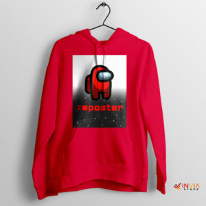 Space Deception Among Us Imposter Red Hoodie