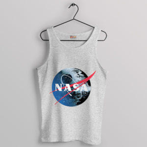 Space Invader Death Star NASA Sport Grey Tank Top