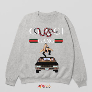 Spells Gucci Gang in Supernatural Sport Grey Sweatshirt