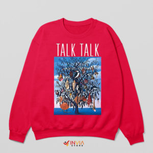 Spirit of Eden by Talk Talk Inspired Red Sweatshirt