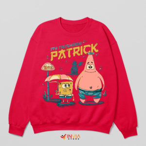 SpongeBob's Secret Neighbor Totoro Red Sweatshirt