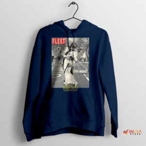 Star Wars Romance Han And Leia Rebel Navy Hoodie