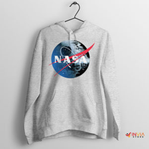 Star Wars Space Agency Death Star NASA Sport Grey Hoodie