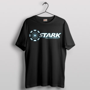 Stark Industries Emblem Marvel Black T-Shirt