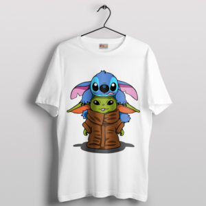 Stitch And Grogu Adventures in Space T-Shirt