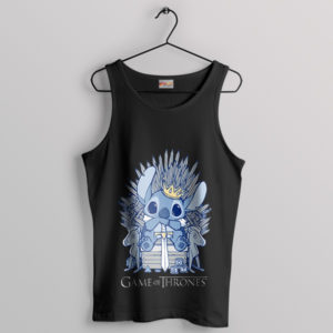 Stitch of Westeros Game of Thrones Black Tank Top
