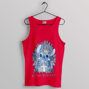 Stitch of Westeros Game of Thrones Red Tank Top