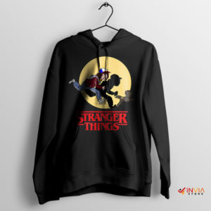 Stranger Tintin Dustin and Demogorgon Hoodie
