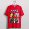 Street Fighter Game Pikachu vs. Mewtwo T-Shirt