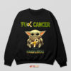 Strength Baby Yoda Cancer Awareness Sweatshirt