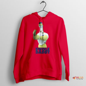 Strength Unleashed Swole Daddy NC Dinos Red Hoodie