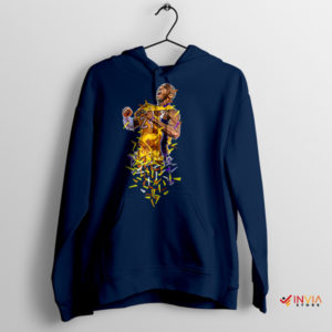 Strike with Precision The Mamba Instinct Navy Hoodie