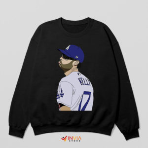 Strikeout Swagger Joe Kelly Pout Black Sweatshirt