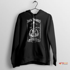 Strings Jack Guitar Art Whiskey Hoodie