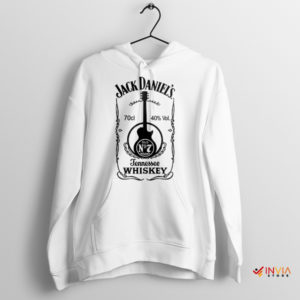 Strings Jack Guitar Art Whiskey White Hoodie