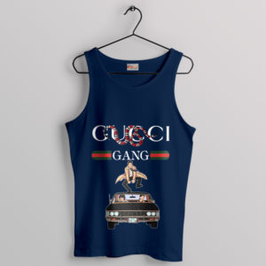 Style Gucci Gang Snake in Supernatural Navy Tank Top