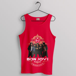 Style with Bon Jovi Dead Or Live Tank Top