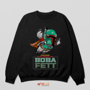 Super Bounty Bros Boba Fett's Black Sweatshirt