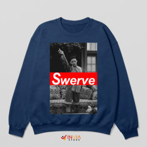 Swerve in Style Bel-Air Will Smith Navy Sweatshirt