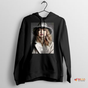 Swift Style Magazine Cover Hat Edition Black Hoodie