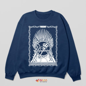 Symbol Yankees Iron Throne GOT Navy Sweatshirt