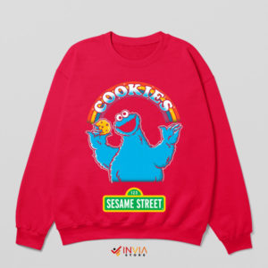 Symphony As Long As We Have Cookies Red Sweatshirt