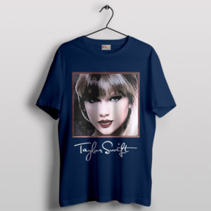 Taylor's Signature Style Eras Tour Navy T-Shirt