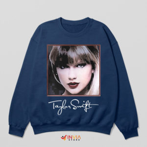 Taylor's Timeless Ink Eras Tour Navy Sweatshirt