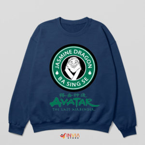 Tea Time Tales Jasmine Dragon Iroh Navy Sweatshirt