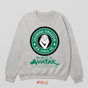 Tea Time Tales Jasmine Dragon Iroh Sport Grey Sweatshirt