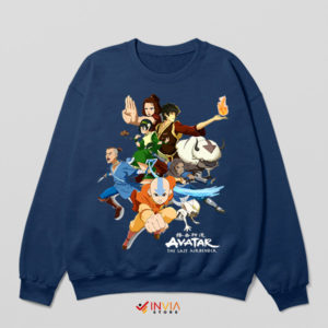 Team Avatar Aang's All Friends Navy Sweatshirt