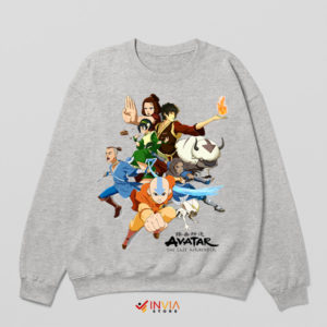 Team Avatar Aang's All Friends Sport Grey Sweatshirt