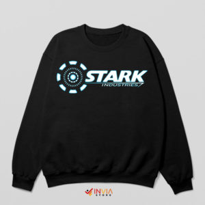 Tech Marvel Stark Industries Black Sweatshirt