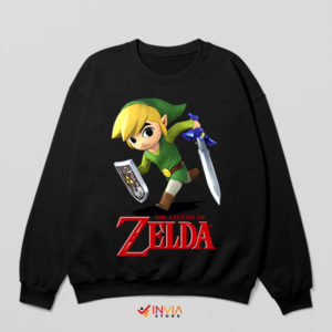 The Adventure Link's Awakening Black Sweatshirt