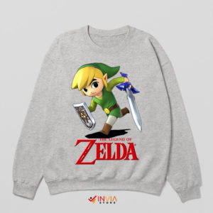 The Adventure Link's Awakening Sport Grey Sweatshirt