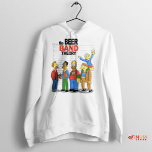 The Bear Band Theory Simpsons Hoodie