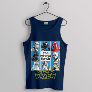 The Bunch Series Star Wars Characters Navy Tank Top